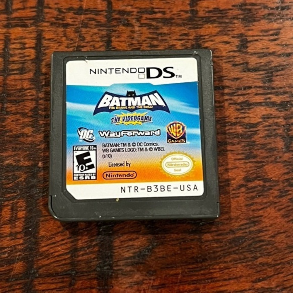 Batman: The Brave‎ and the Bold  (Nintendo DS, 2010) Cartridge Only